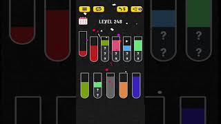 🏅 Water Sort 🧪 LEVEL 248 🧪 #shorts #watersort #puzzle #walkthrough #solution #guia #guiarapida