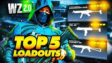 Warzone 2: TOP 5 META SMG LOADOUTS AFTER UPDATE (Warzone 2 Best Classes)