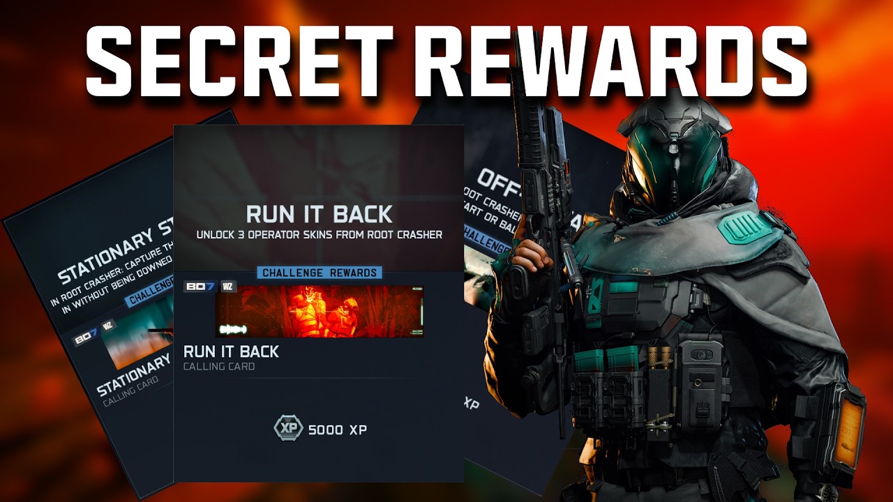Glitch Fracture SECRET Rewards - Dark Ops Calling Cards, Operator Skins, Blueprint in ENDGAME
