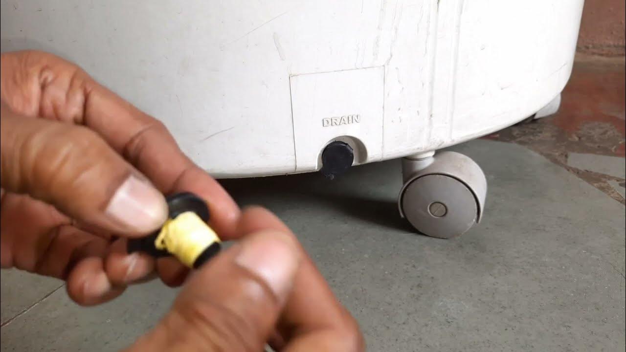 How to Repair Air Cooler Cooler Drain Rubber Water Leakage Solution