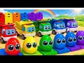 “Wheels on the Bus | Fun Nursery Rhyme for Kids with Sing Along & Colorful Animation!”