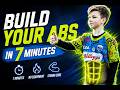 Pump up your abs in 7 minutes ! How to pump up abs ?! #football #soccer #training #workout #viral