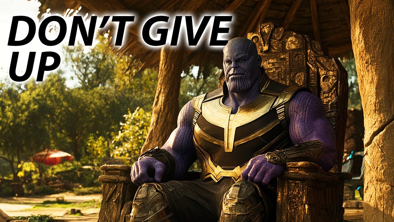 Thanos’s Epic Motivational Speech | Empowering the Next Generation to Rise Above Adversity