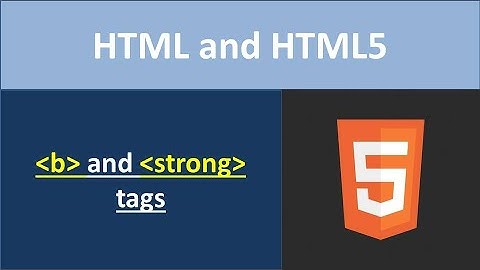 Bold Text in HTML (Hindi)|strong Tag in HTML|b Tag in HTML|Bold Tag in HTML(Hindi)