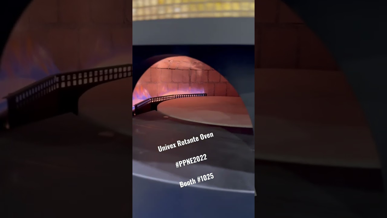 Dome Oven hooked up and ready to go at Pizza Pasta Northeast 2022! 