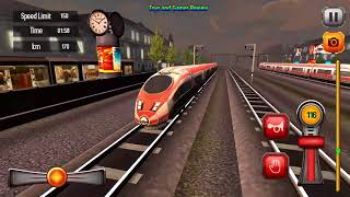 Euro Train Driving 3D 2017 Gameplay ANDROID NEW Simulator screenshot 3