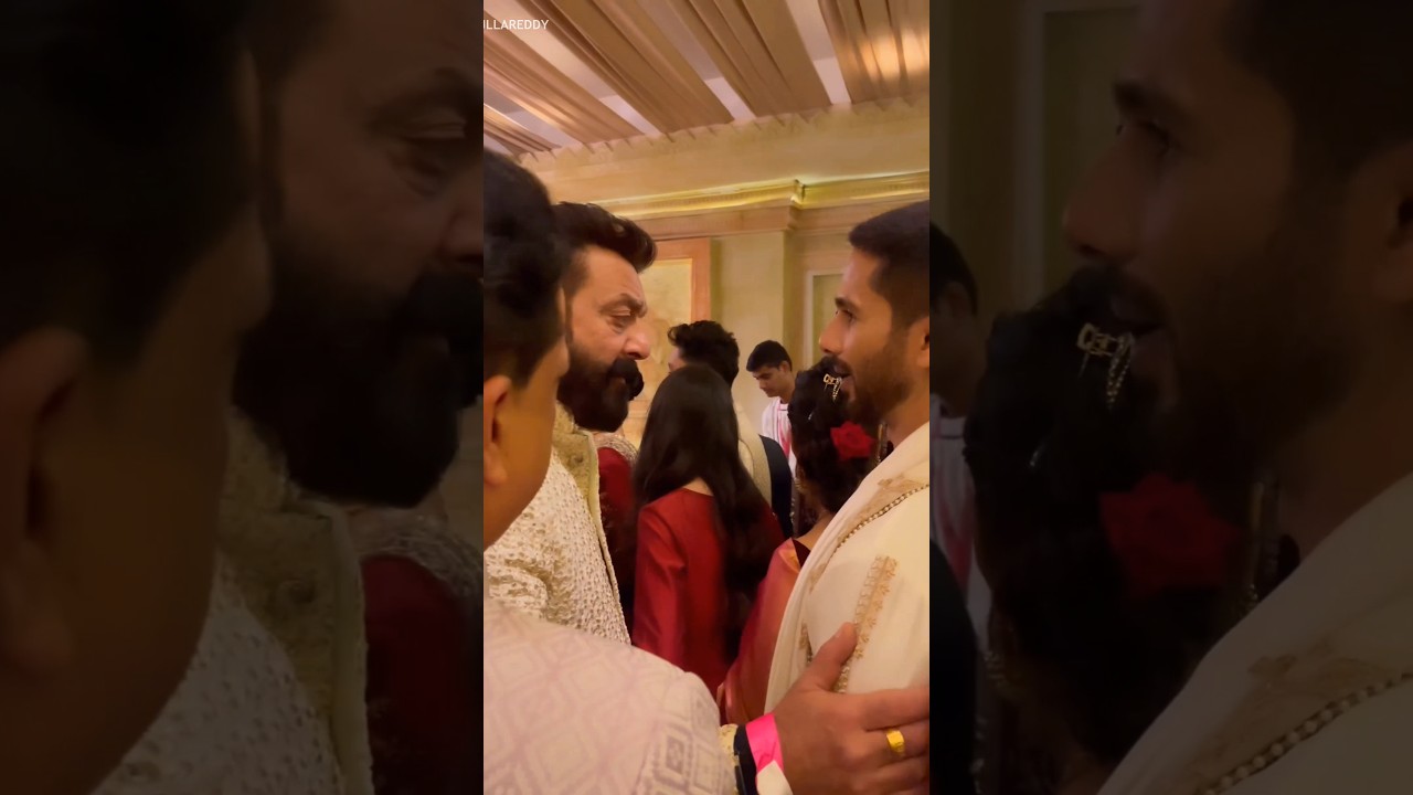 Sanjay Dutt, Shahid Kapoor, Law Roach ,Arjun Kapoor,Sara Ali Khan Anant Ambani Radhika Wedding
