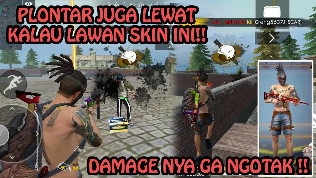 Semua Senjata Lewat Skin Senjata Paling Sakit Di Free Fire Free Fire Games