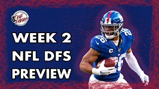 DFS Academy | NFL DFS Strategy Week 2 2023