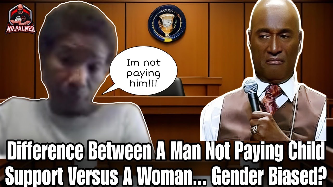 Difference Between A Man Not Paying Child Support Versus A Woman... Gender Biased? 