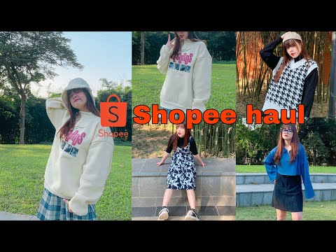 SHOPEE HAUL|| Loạt quần áo mùa đông siêu xịn mịn ???