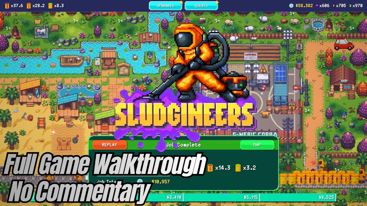 Six-hour Sludgineers full gameplay video