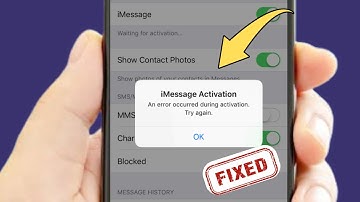 Hoe u de iMessage-activeringsfout kunt oplossen | iMessage-activering Er is een fout opgetreden t...