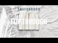 sketchbook flip through 2019-2020