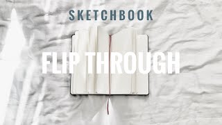 sketchbook flip through 2019-2020 screenshot 1