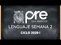 ✅ PRE SAN MARCOS 2020 I / Lenguaje semana 2 / La realidad Lingüística del Perú