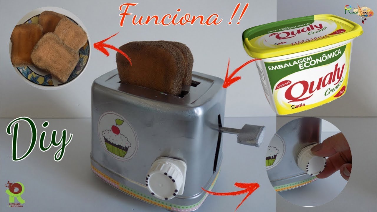 Como fazer torradeira de brinquedo Clearance