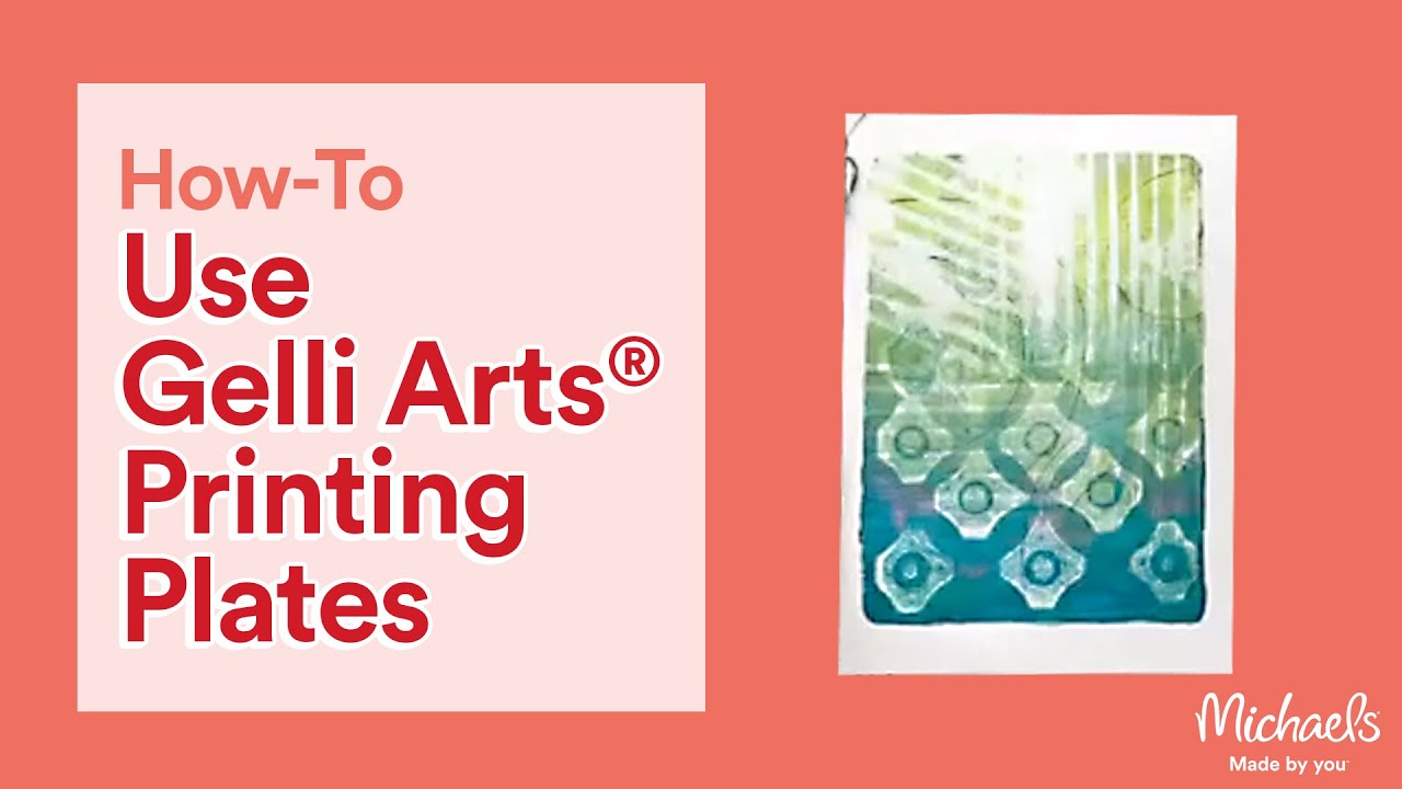 Online Class: Gelli Arts® Printing - From Print to Book