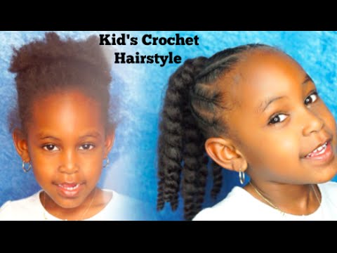 Crochet Braids For Kids French Twists Youtube