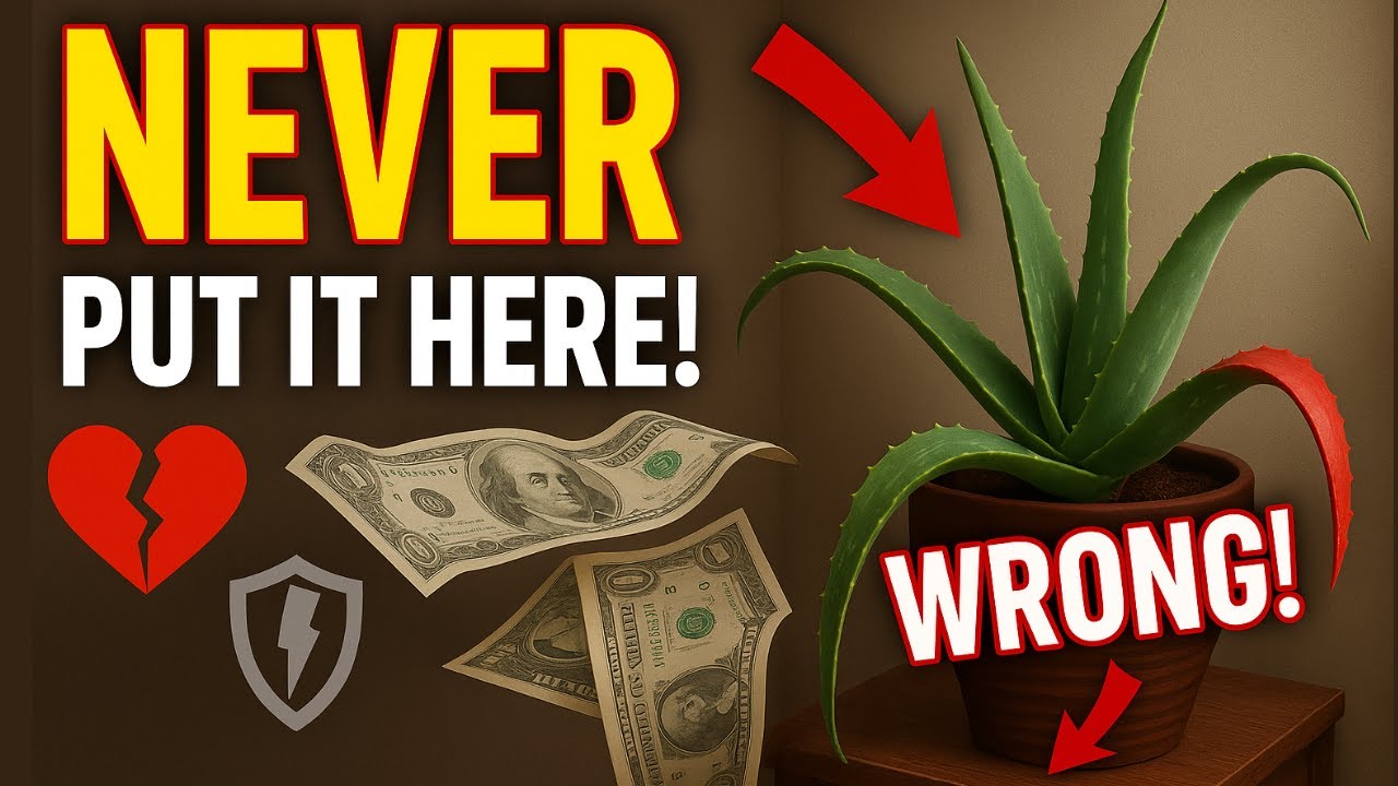 Never Put Aloe Vera Here – It BLOCKS Money, Love, and Protection!