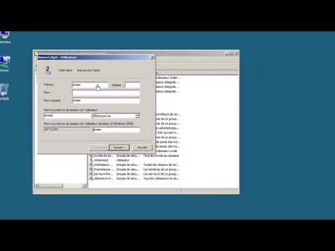 Partage des dossiers et permissions NTFS sous Windows 2008 serveur ( darija )