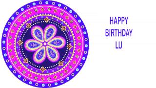 Lu   Indian Designs - Happy Birthday