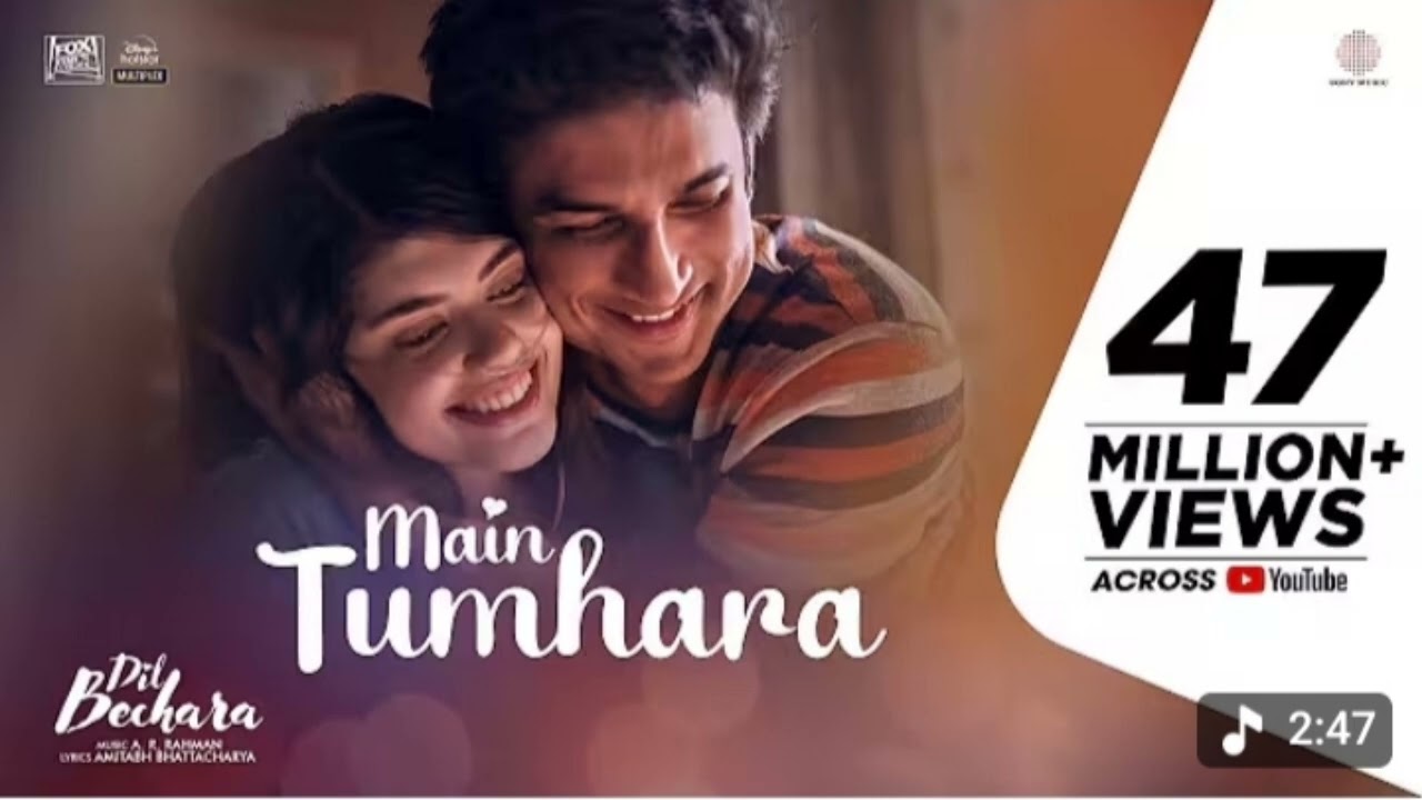 Dil Bechara Reprise 2.0 💔 | Emotional Hindi Love Song | Sad Romantic Ballad #viralsong #trending 