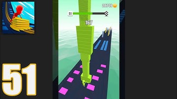 Stack colors - Level 51 | Gameplay Walkthrough (Android, iOS)