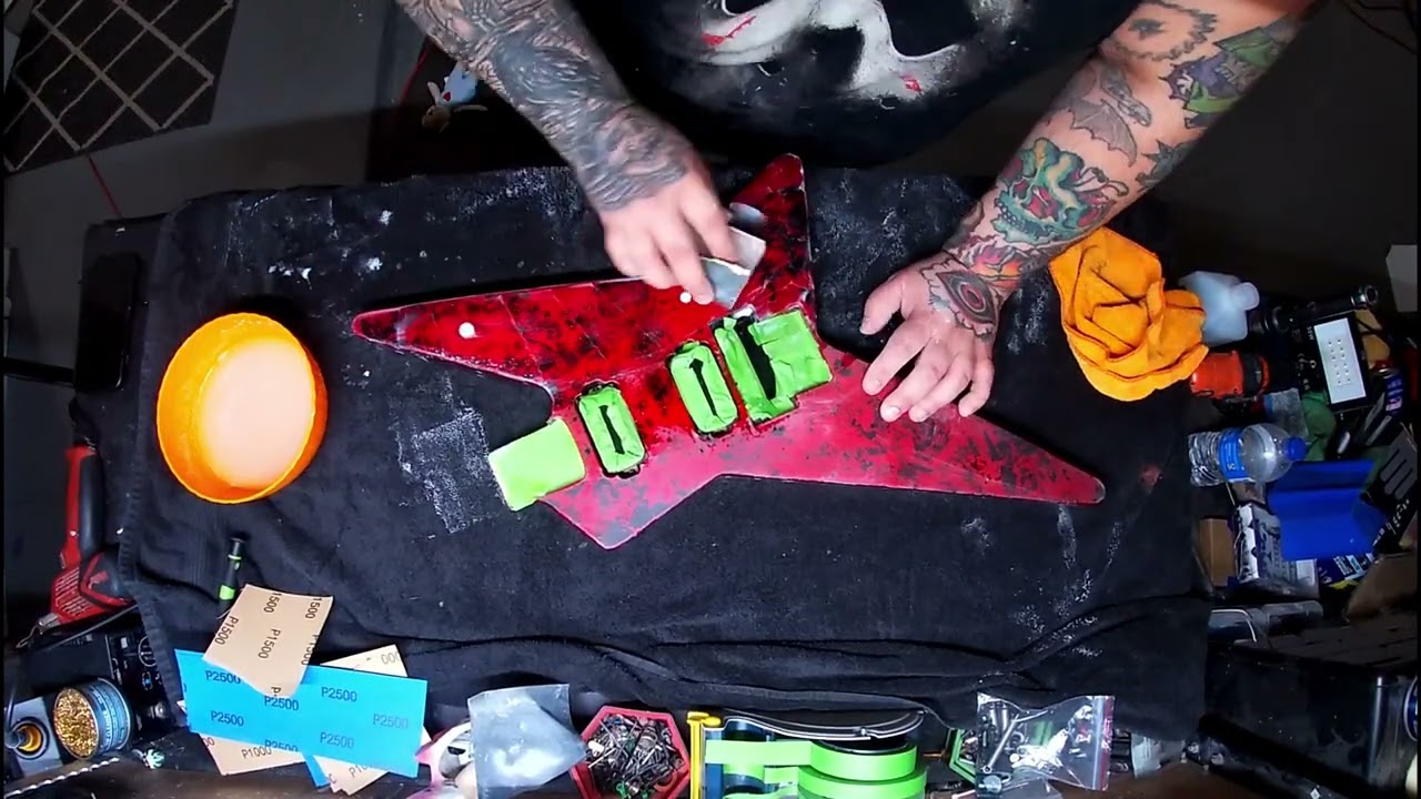 Esp Edwards E-AS-105SM Black Random Star - Ricks Tech Tapes