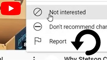 How to Undo or Clear "Not interested"  Feedback in YouTube? | #Youtube