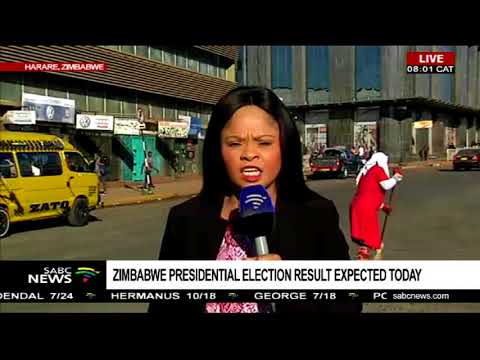 Zimbabwe calm after election violence