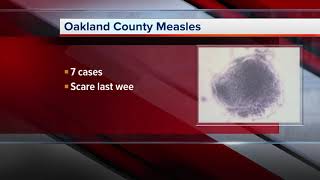 7 cases of possible measles exposure reported in Oakland County
