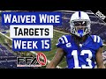 Top Waiver Wire Targets - Week 15 - 2020 Fantasy Football Advice