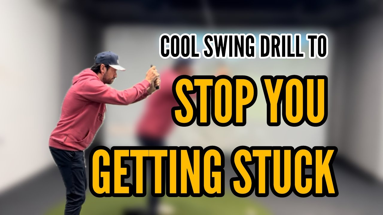 A drill to help you stop getting STUCK in your golf swing - YouTube