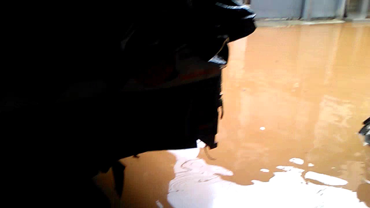 Myanmar is school tailot closed on Friday! Is flood water brown