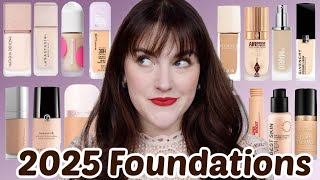 🌟 RANKING ALL OF THE FOUNDATIONS I TRIED IN 2025 🌟 15 Foundations Ranked