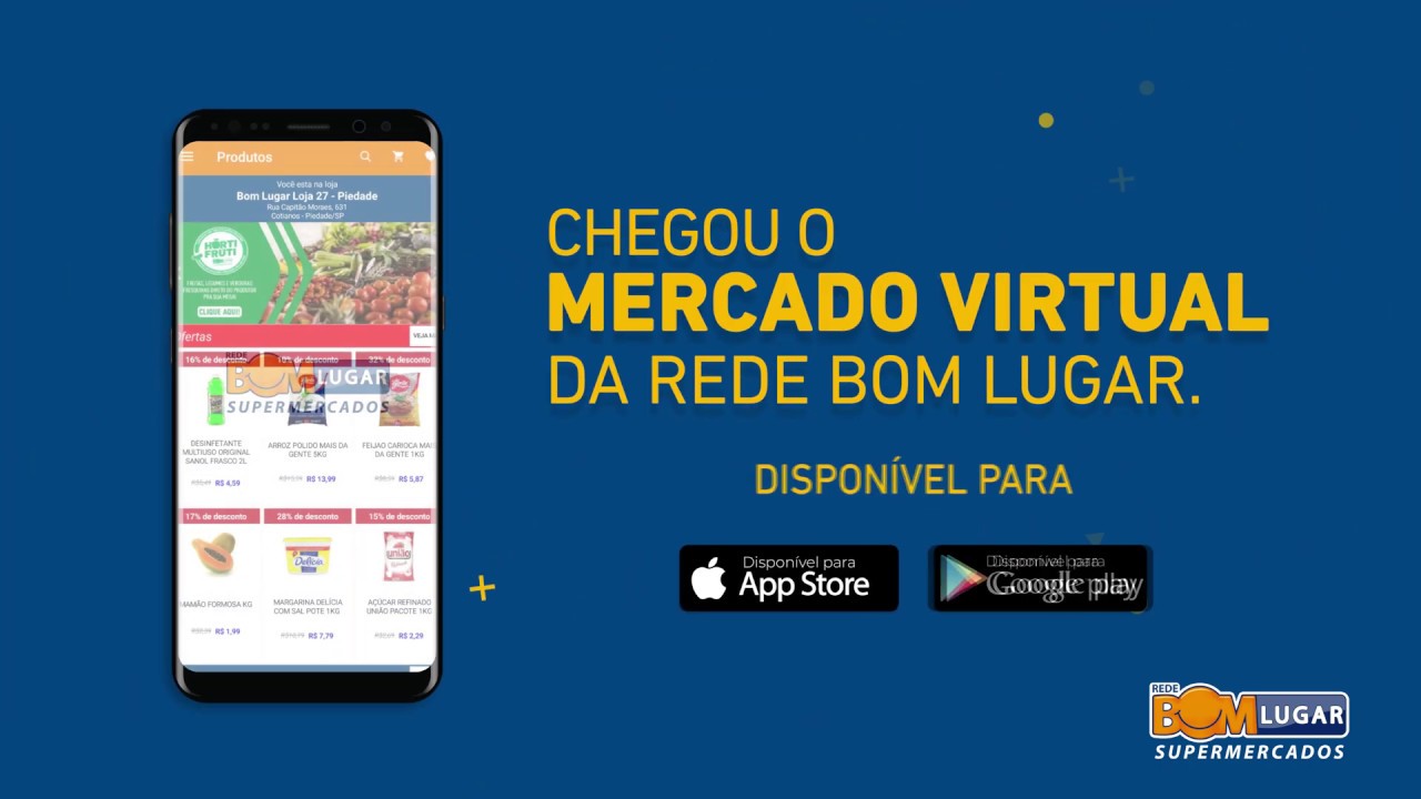 APLICATIVO MERCADO ONLINE BOM LUGAR. | Rede Bom Lugar