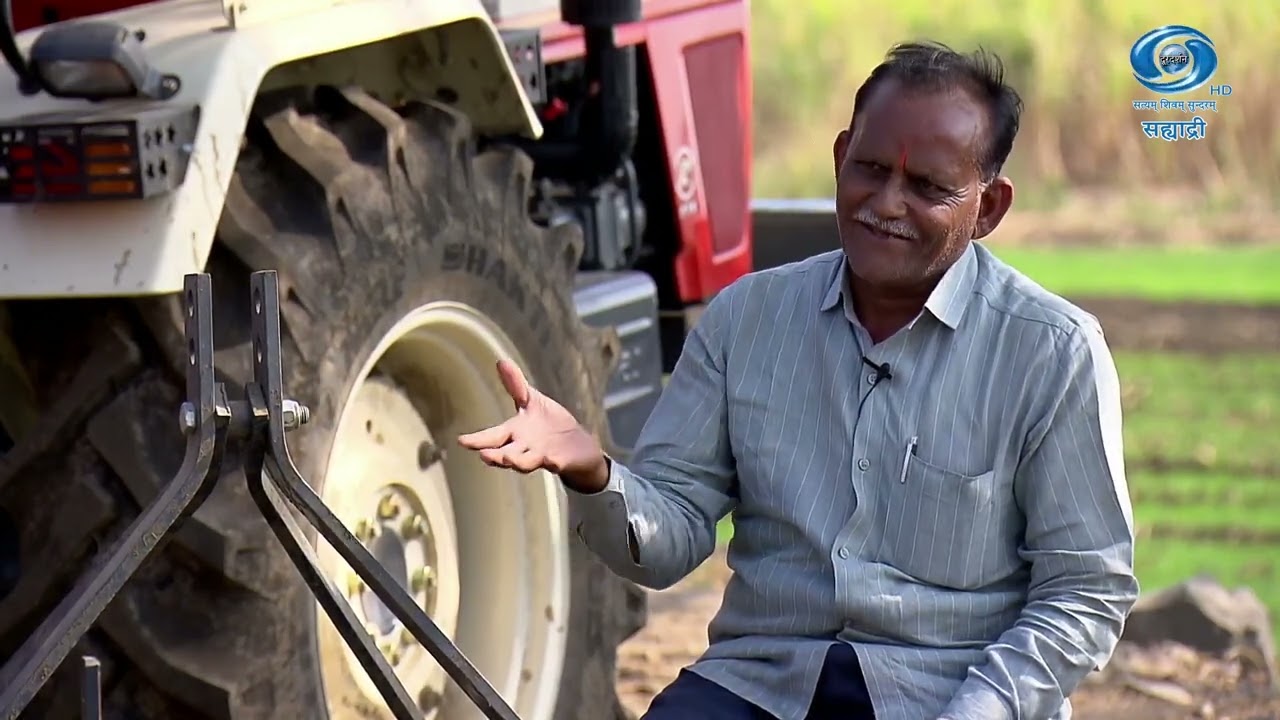 प्रगतशील शेतकरी बबनराव विठ्ठलराव ढोबळे यांची सह्याद्री वाहिनी घेतलेली प्रेरणादायी यशोगाथा...