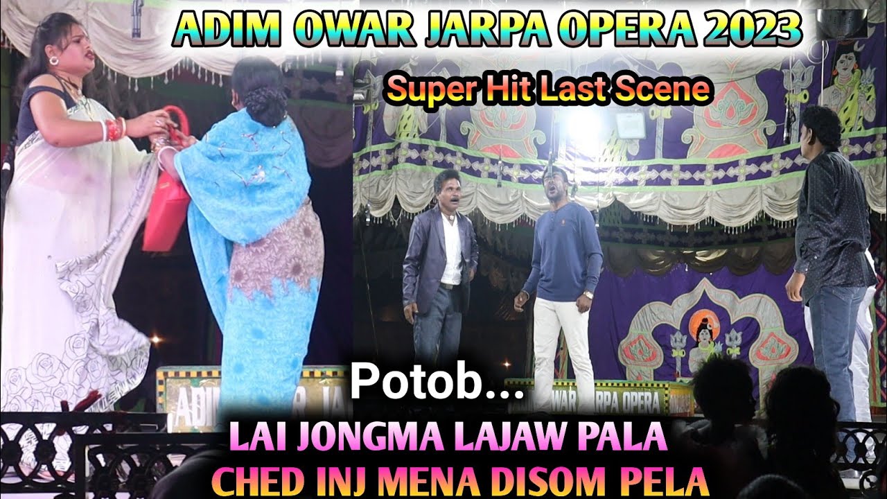 Adim Owar Jarpa Opera Last Scene  New Santali Jatra 20232024  Somanath Murmu Official