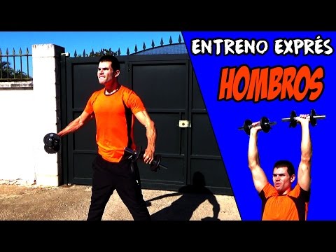 ENTRENAMIENTO EXPRÉS PARA MACHACAR TUS HOMBROS EN CASA | Definición muscular