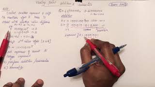 Floating point Addition & Subtraction(Tamil)