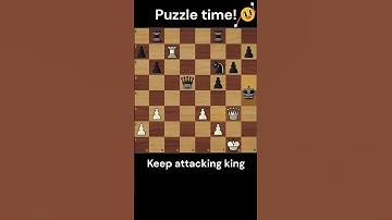 Can You Beat this Chess Puzzle? - Learn how to play chess #chess #viral #shorts