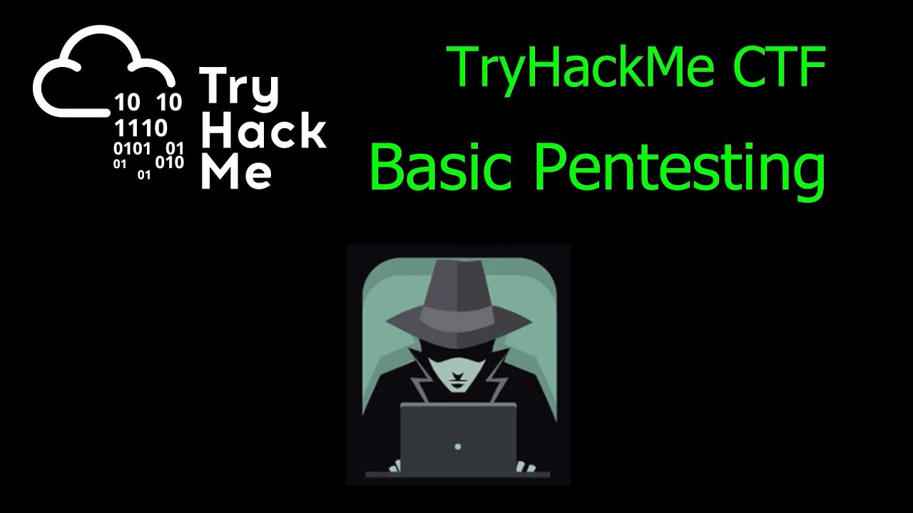 TryHackMe - Basic Pentesting Capture the Flag challenge - YouTube