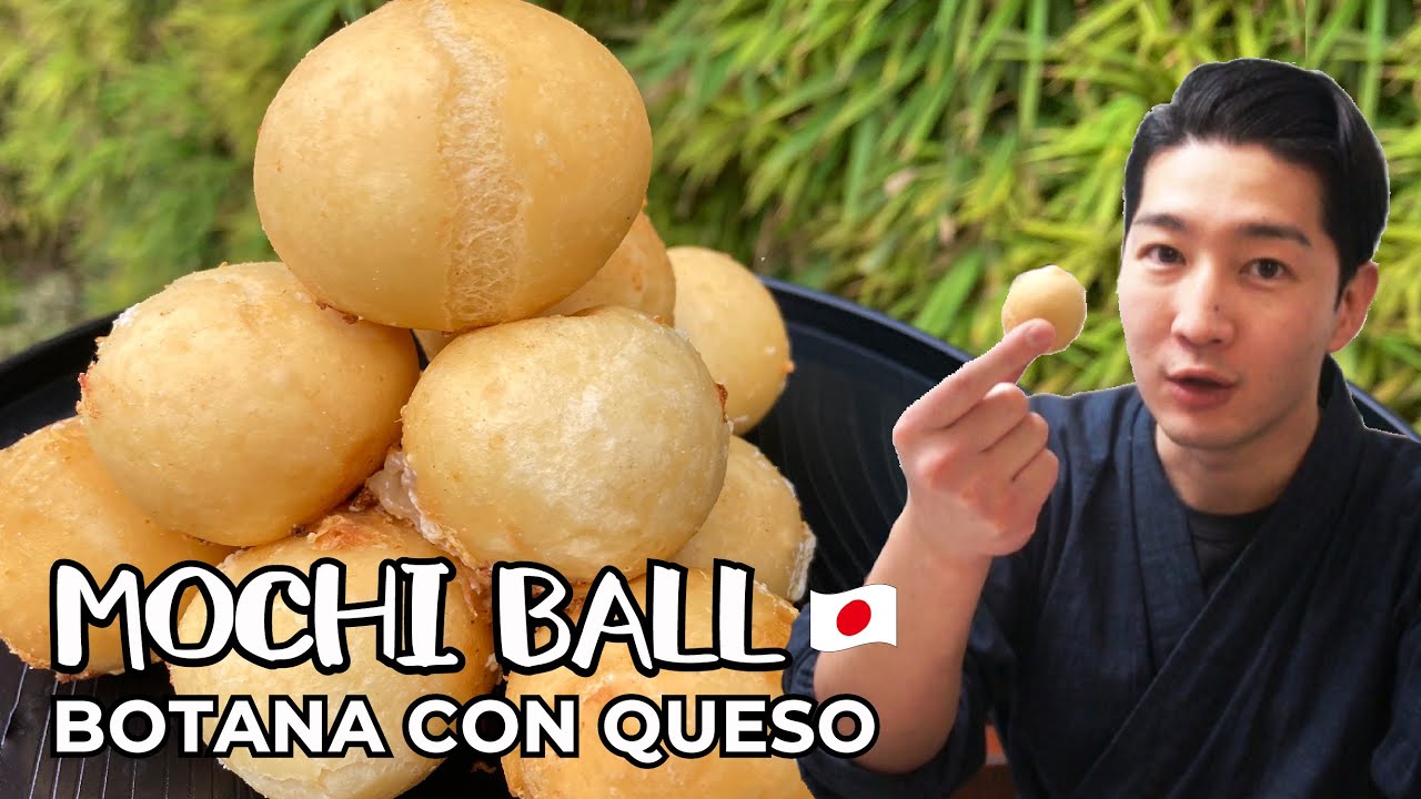 Mochi Ball con queso, una botana crujiente｜Cocina Japonesa