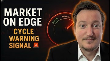 Market on Edge: My Cycle Forecast Just Flashed a Warning Signal 🚨