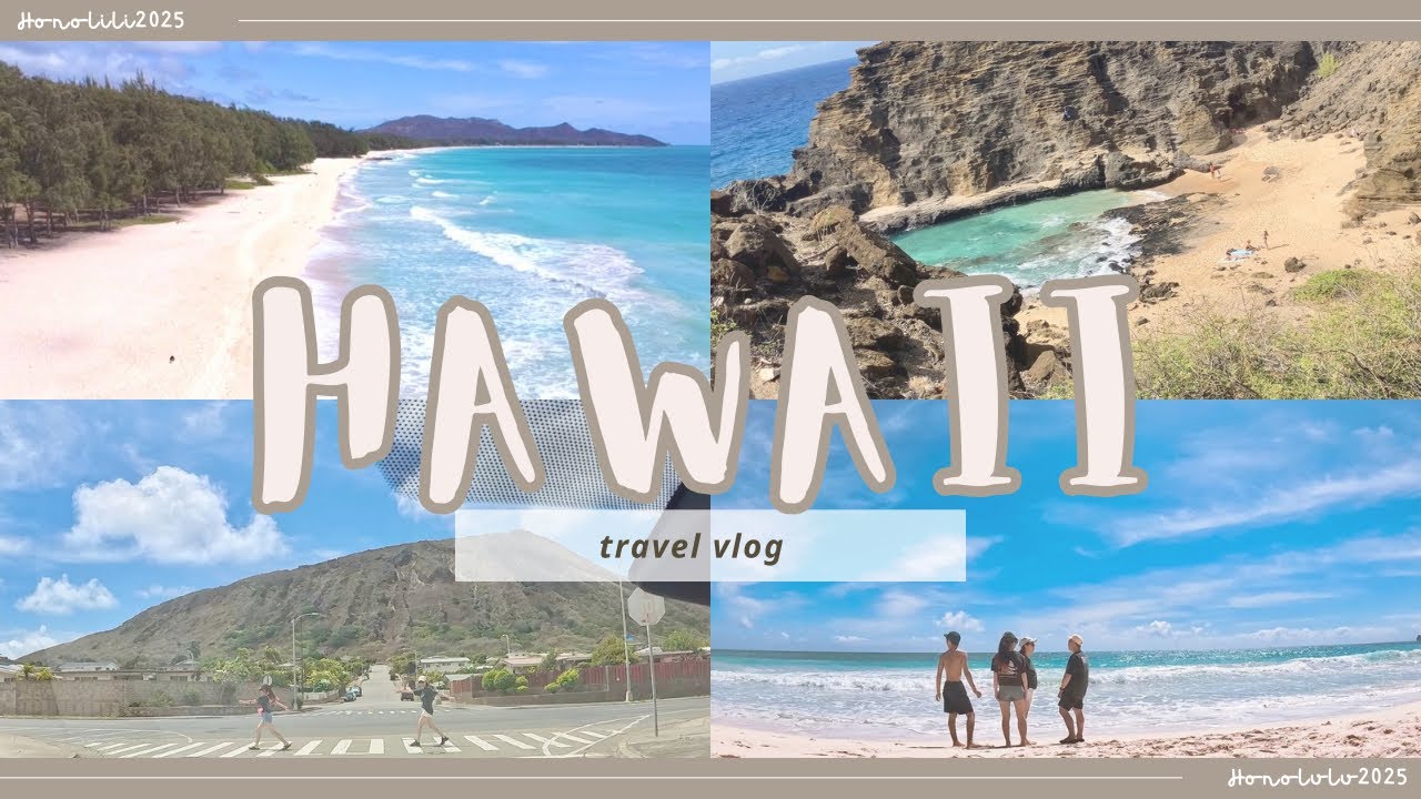 🏖️ワイマナロbeach🏖️からの王道観光そしてレアな聖地巡りのハワイ旅行5日目👀