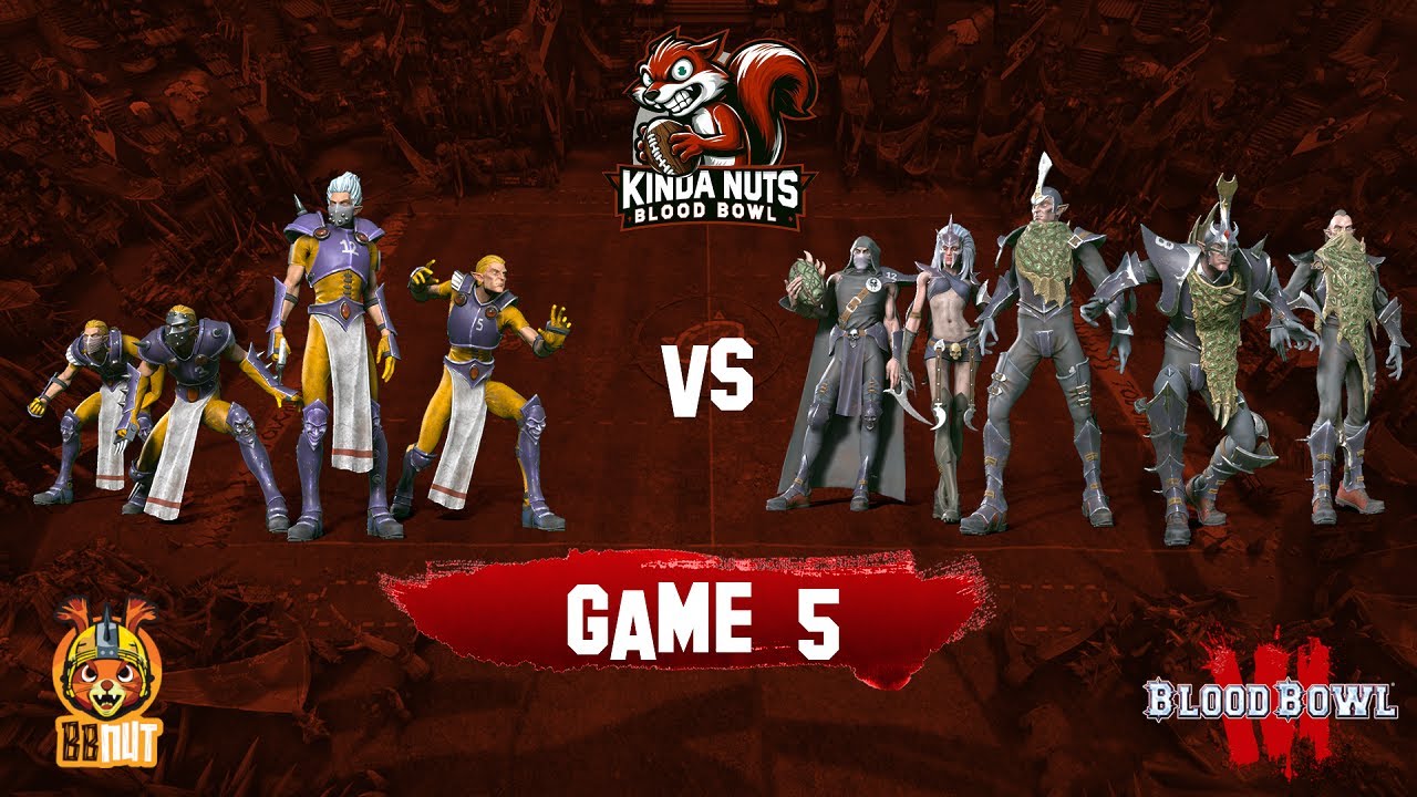 Elven Union vs Dark Elves | KNBBL Game 5 | Playoff or Bust! | Blood Bowl 3