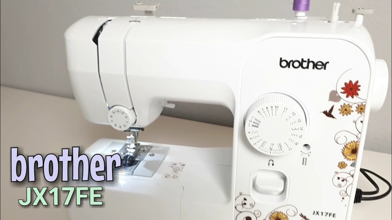 Brother JX17FE Vorstellung Anleitung Nähtinchen YouTube