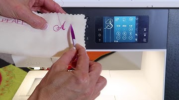 Pfaff Quilt Expression 720 44 Monograms