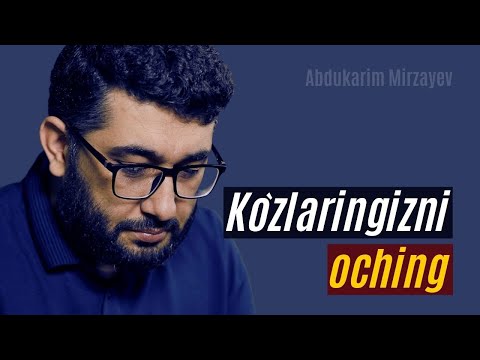 Video: Ko'zlaringizni Yummasdan Yashang